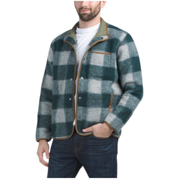 BONOBOS Wool Blend Fleece Jacket - Picture 1 of 2